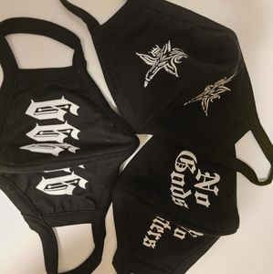 NWOT Blackcraft Cult Face Masks